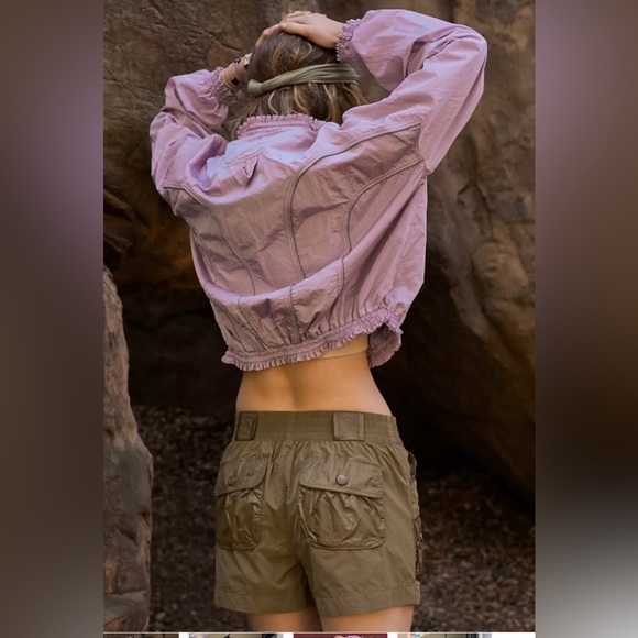 Free People Movement Starting Lineup Windbreaker Jacket | Size Large NWT - Picture 6 of 7